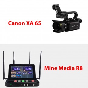AvitengBOX Canlı Yayın Seti ( Canon XA65 - Mine Media R8 )