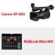 AvitengBOX Canlı Yayın Seti ( Canon XF605 - RGBLink Mini MX )