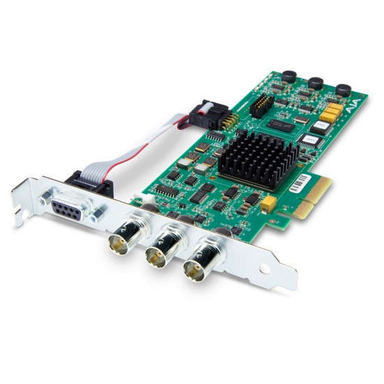 AJA Corvid 3G – PCIe 4x Card for 8/10-bit Uncompressed Digital 3G, HD, SD I/O.