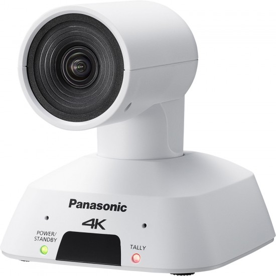 Panasonic AW-UE4WG – 4K (30p) Compact POV PTZ Camera (White Color)