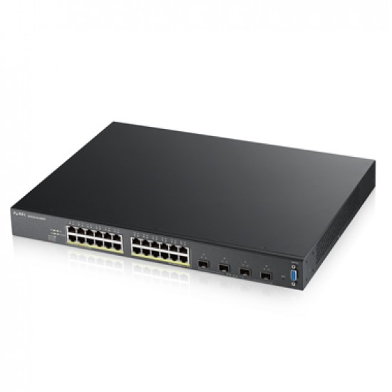 ZYXEL XGS2210-28 24-port GbE L2 Switch with 10GbE Uplink